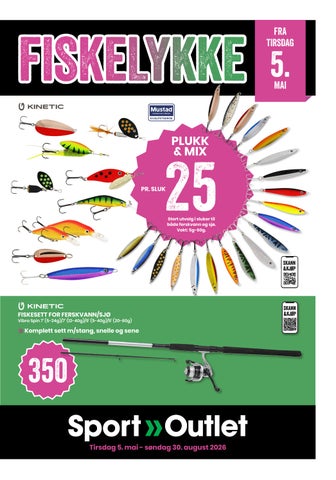 Sport Outlet - Fiskelykke 2026