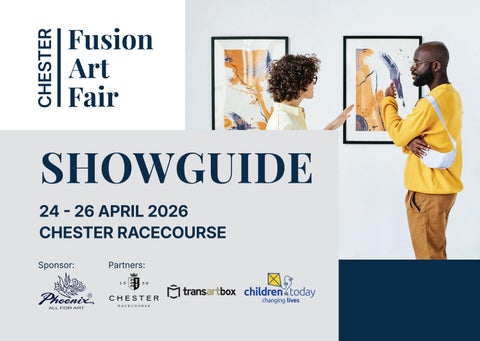 FUSION ART FAIR - CHESTER 24 - 26 APRIL 2026