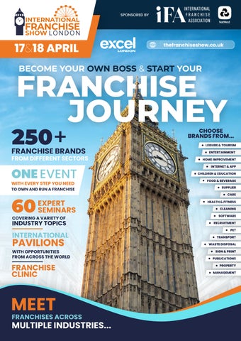 The International Franchise Show - Showguide 2026