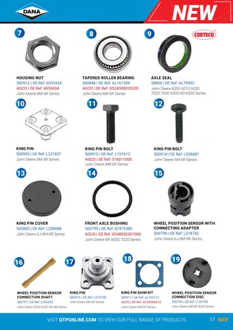 QTP DANA Parts 灯饰目录 2026 第 17 页