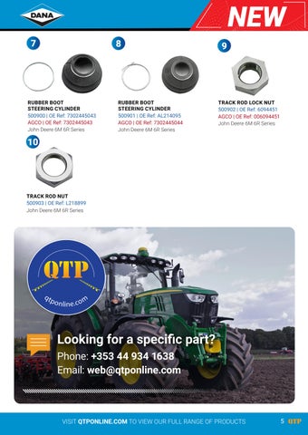QTP DANA Parts 灯饰目录 2026 第 5 页