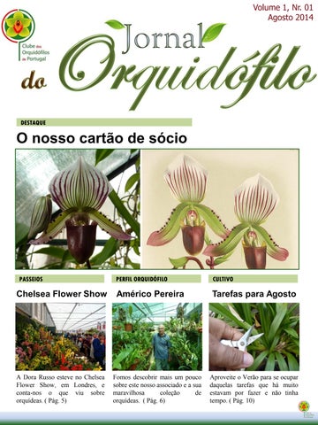 Jornal do Orquidófilo Nr. 01 2014