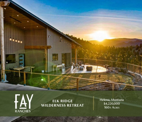 Elk Ridge Wilderness Retreat | Fay Ranches