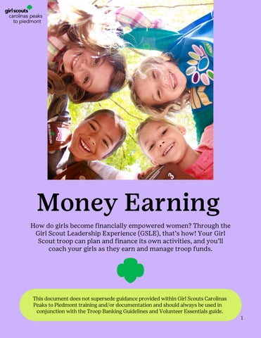 GSCP2P Money Earning Guidelines