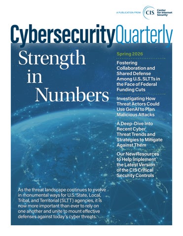 Cybersecurity Quarterly Spring 2026