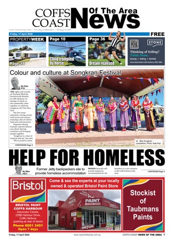 Coffs Coast News Of The Area 17 APRIL 2026