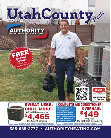 Utah County Deals | May 2026