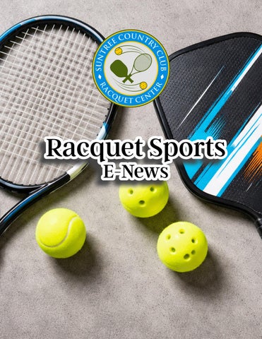 Racquet Sports E-News 