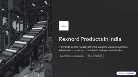 Rexnord Products in India Suppliers and Distributors Guide
