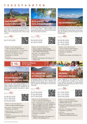 Sommer - Herbst 2026 | Fürst Reisen 第 12 页