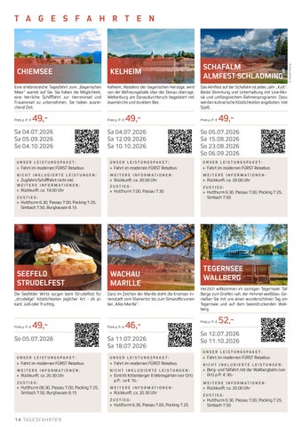 Sommer - Herbst 2026 | Fürst Reisen 第 14 页