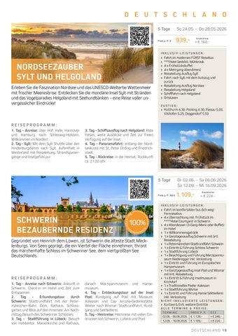Sommer - Herbst 2026 | Fürst Reisen 第 19 页