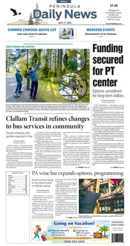 Peninsula Daily News, Jefferson County, April 17, 2026