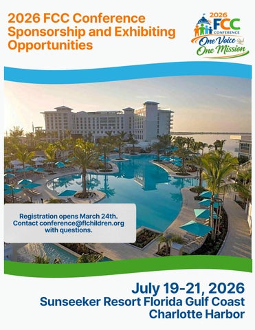 2026 FCC Conference Sponsorship Brochure