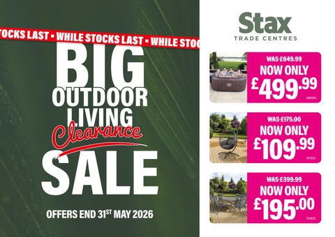 Stax Outdoor Clearance 