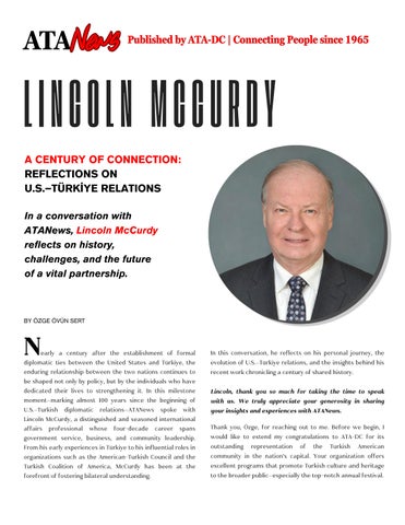 Lincoln McCurdy Interview - ATANews April 2026