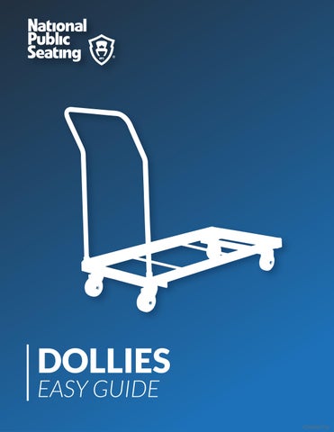 Easy Guide for Dollies by National Public Seating