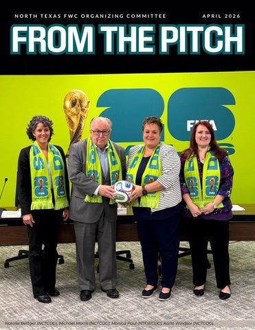 From The Pitch - April 2026