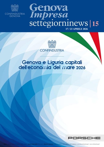 n. 15/2026 Genova Impresa settegiorninews