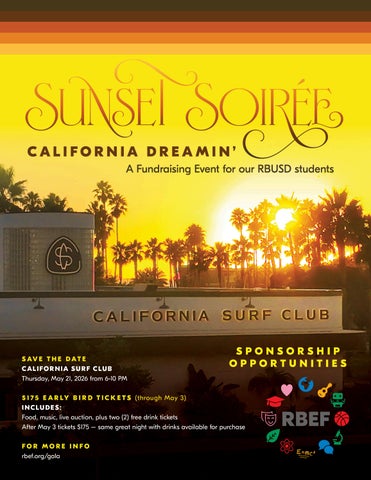 Gala 2026 Sponsorship Package