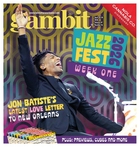 Gambit Digital Edition: Jazz Fest 2026 Week One