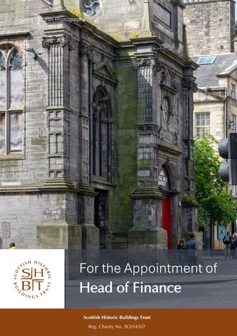 For the Appointment of Head of Finance