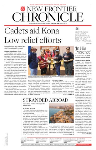 New Frontier Chronicle, May/June 2026 | Vol. 44, Issue 03