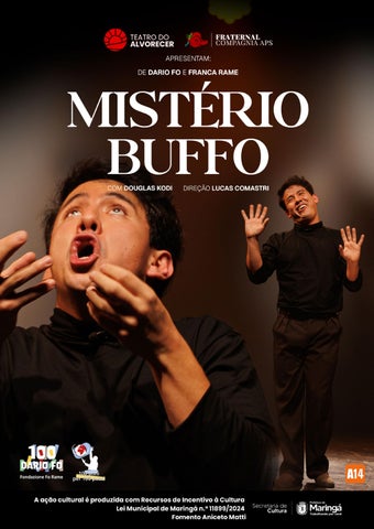 Mistério Buffo - Teatro do Alvorecer - Programa do Espetáculo