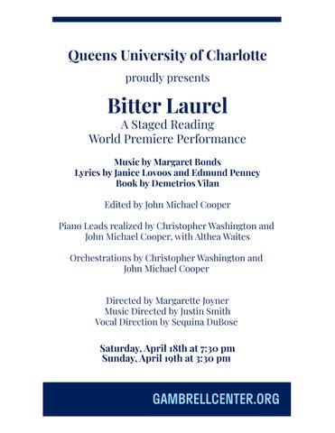 Bitter Laurel Program