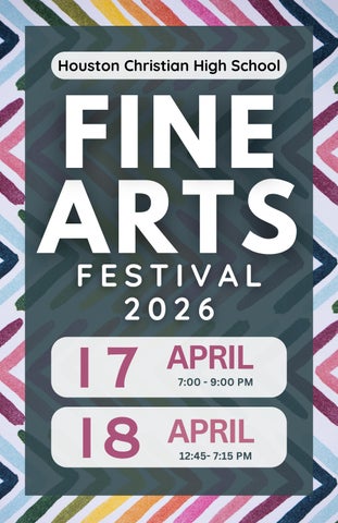 Fine Arts Festival Program
