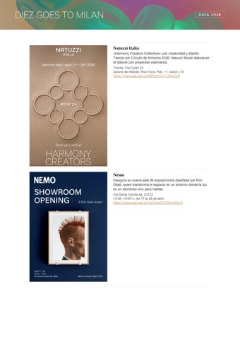 Guia Milán Design Week 2026 第 19 页