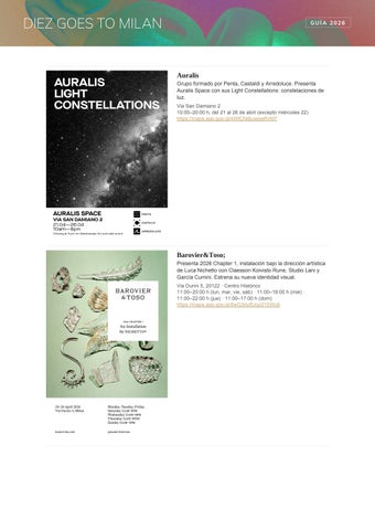 Guia Milán Design Week 2026 第 5 页