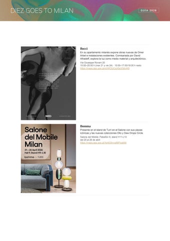 Guia Milán Design Week 2026 第 6 页
