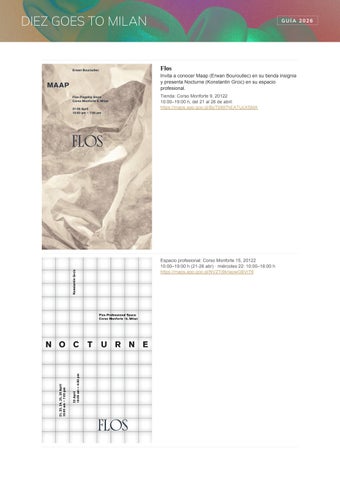 Guia Milán Design Week 2026 第 9 页