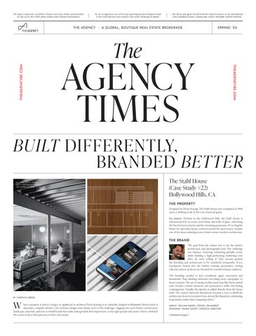 The Agency Times, Spring 2026