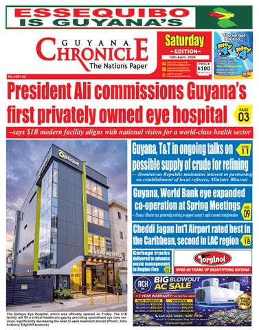 Guyana Chronicle E-Paper 18-04-2026.