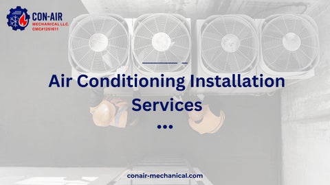 Air Conditioning Installation Services