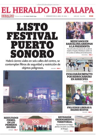 El Heraldo de Xalapa 18 de Abril de 2026