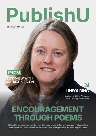 PublishU Magazine with Author Catriona Dejean
