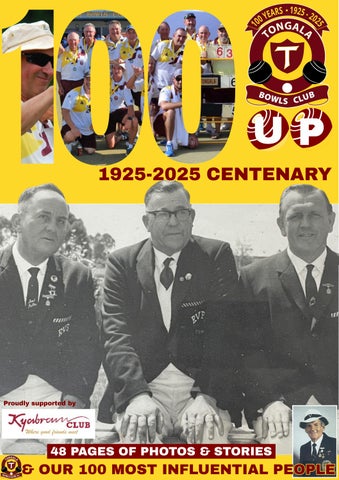 100-Up Tongala Bowling Club Centenary