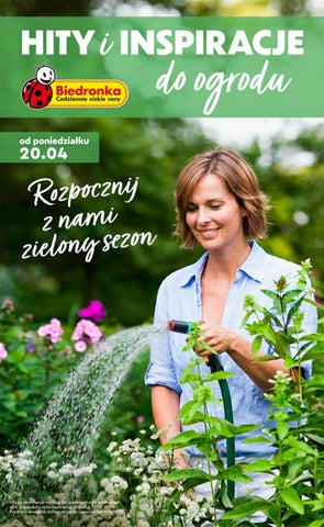 Biedronka katalog ogród od 20.04 do 6.05.2026