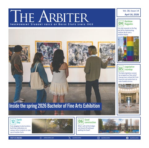 The Arbiter Vol. 38, Issue 14 | 4.9.26
