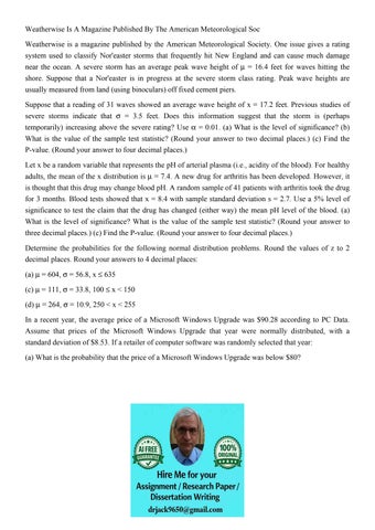 Weatherwise Is A Magazine Published By The American Meteorol