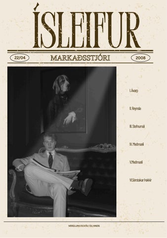 Kosningarbæklingur X-ÍSLEIFUR