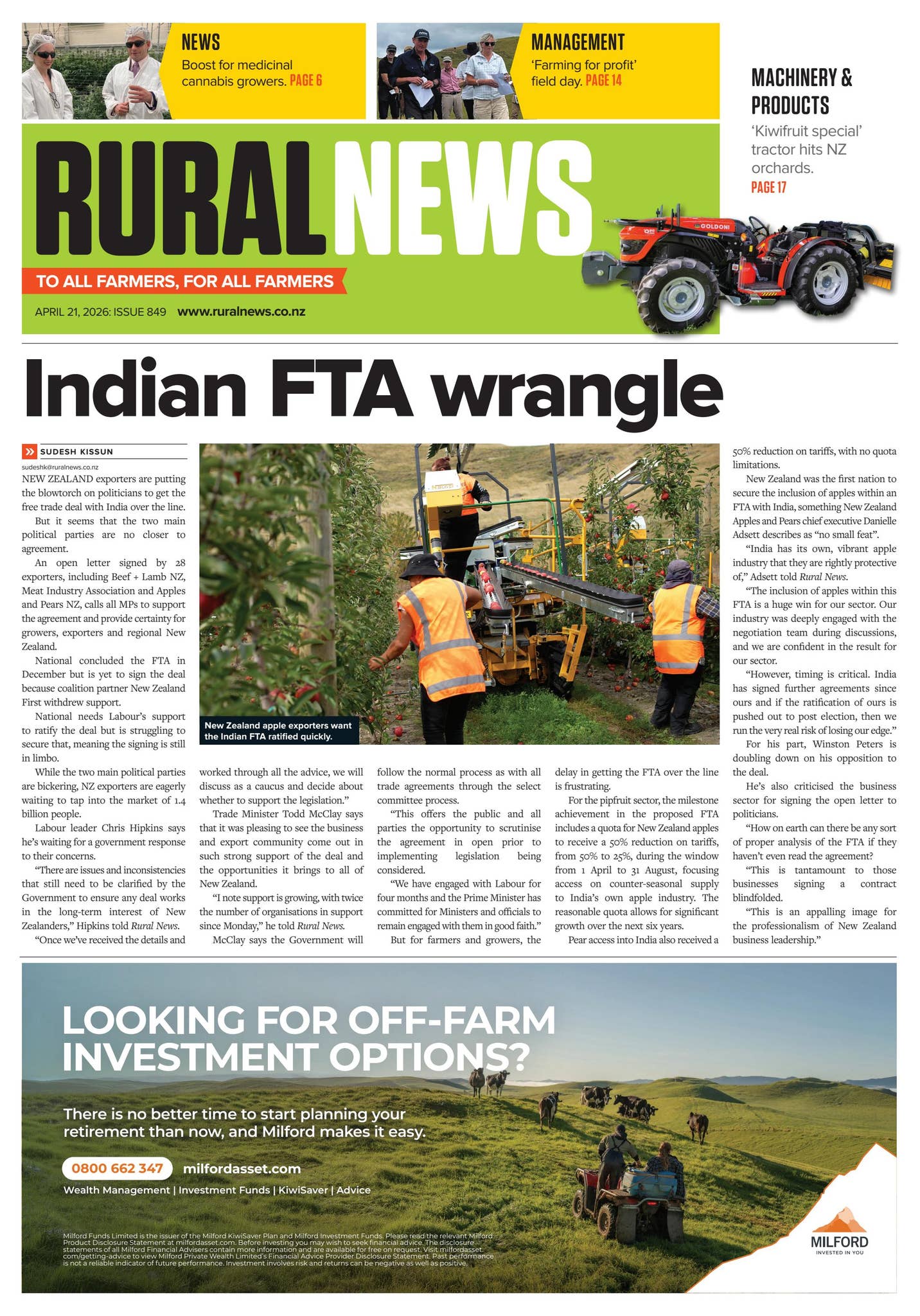 Single Rural Paper Rural News 21 April 2026 by Rural News Group - Issuu