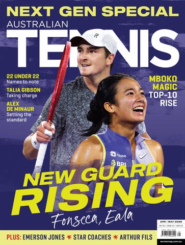 Australian Tennis Magazine - April/May 2026