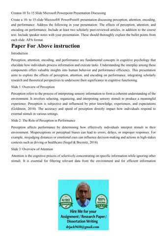 Createa 10 To 15 Slide Microsoft Powerpoint Presentation Dis