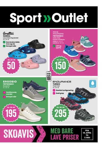 Sport Outlet - Skoavis med bare lave priser