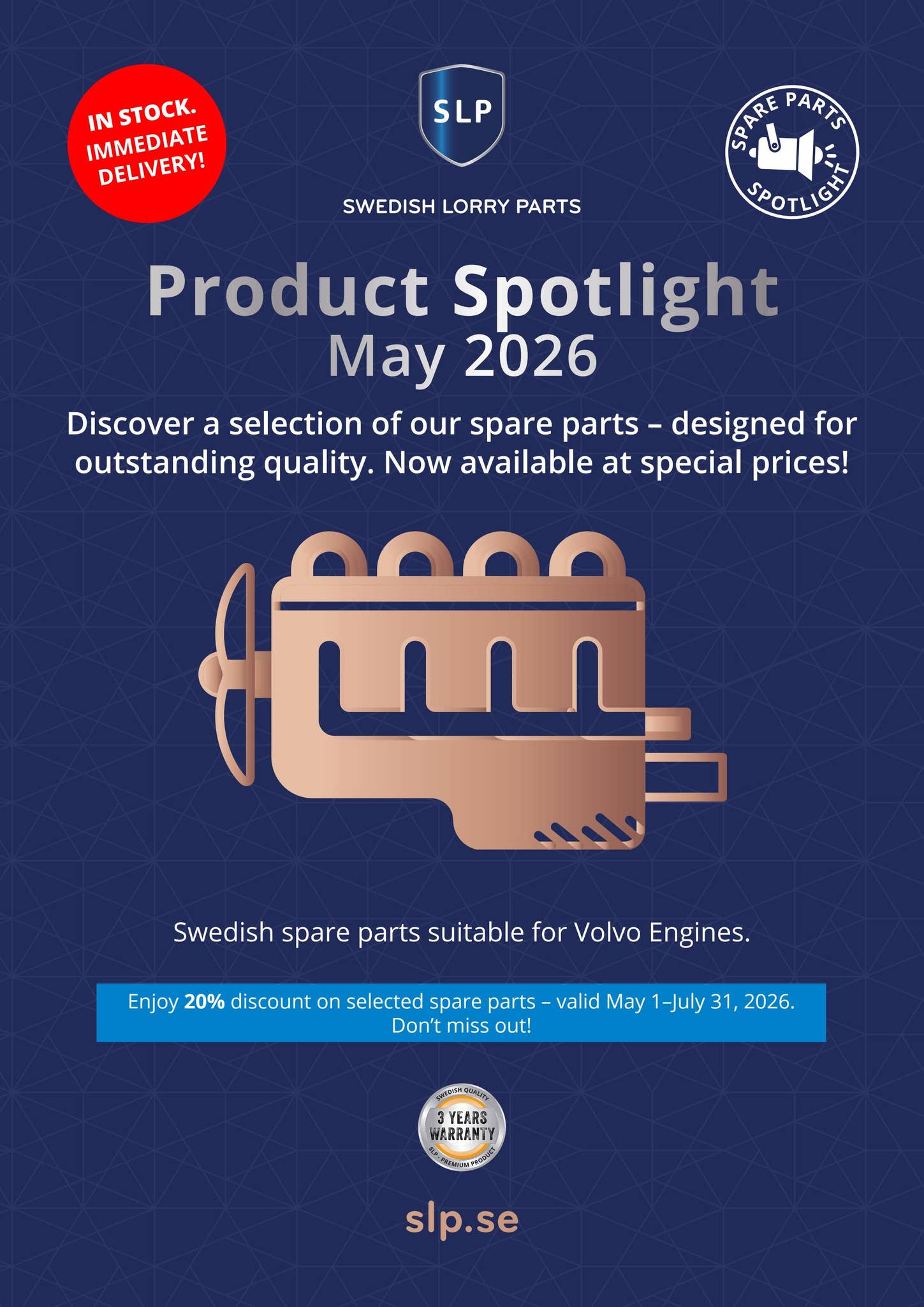 Slp Engine SLP Spotlight May 2026_Volvo Engine by SLP - Swedish Lorry Parts - Issuu