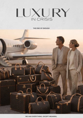 THE LUXURY CRISIS
